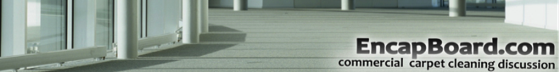 EncapBoard Encapsulation Carpet Cleaning Forum